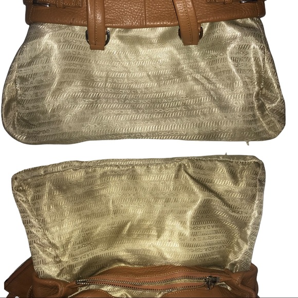 Well Made Leather Prada Brown Hobo Bag - Picture 11 of 13